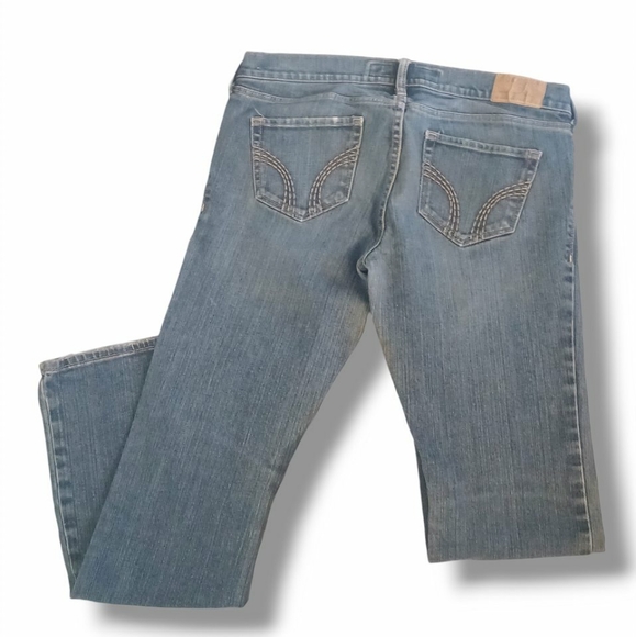 Women's Hollister boot cut jeans size 5 short pre-owned gently worn - Picture 3 of 6